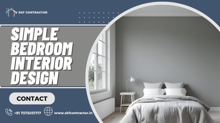 simple bedroom interior design