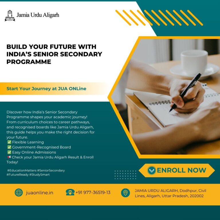 Senior Secondary Programme