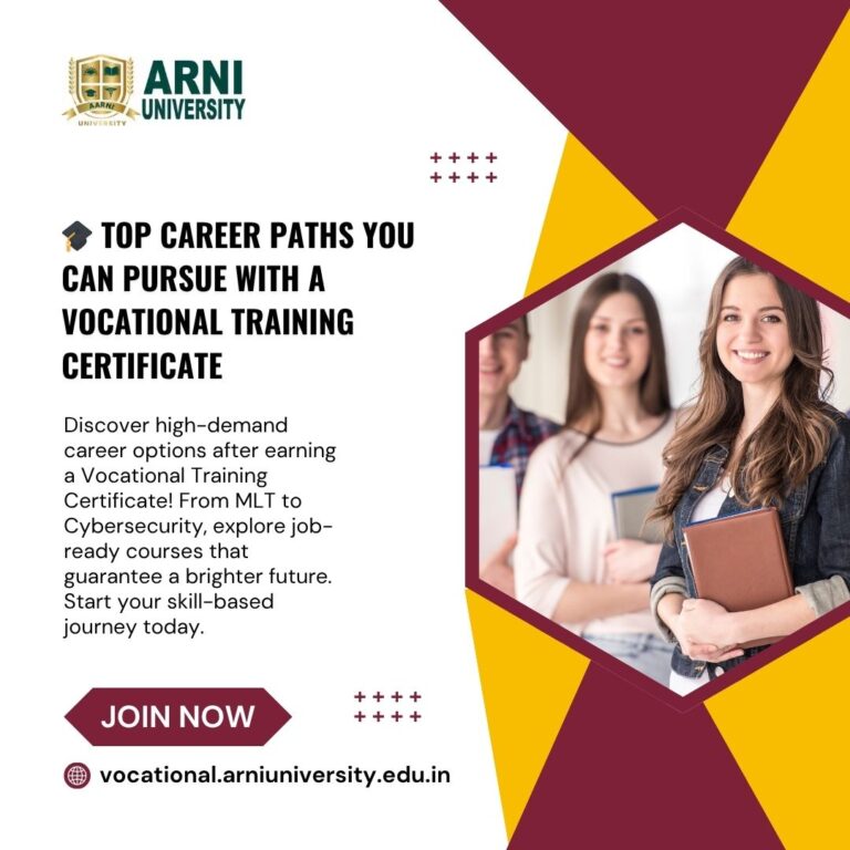 Vocational Training Certificate