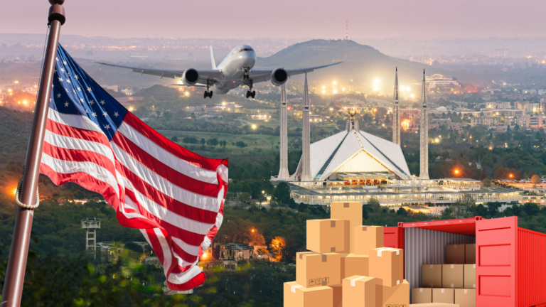 shipping from USA TO Pakistan