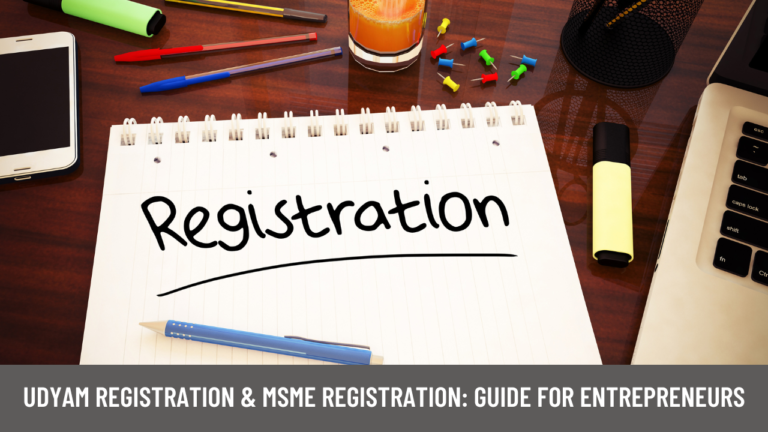 Udyam Registration, MSME Registration